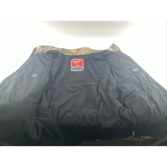 Milwaukee M12 Jacket Heat Gear Realtree Camo Size XL Hunting No Battery - Picture 6 of 12